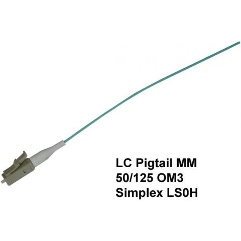 Pigtail Fiber Optic LC 50 125MM,1m,0,9mm OM3