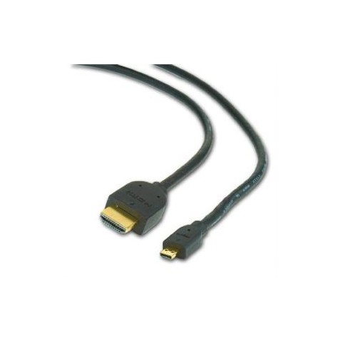 Kabel HDMI-HDMI micro 1,8m, 1.3, M M stíněný,zl.,č