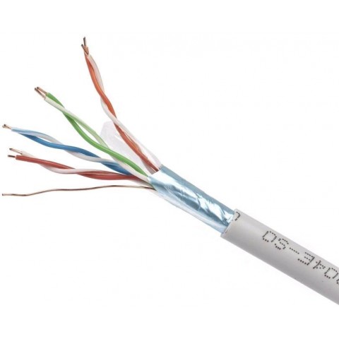 GEMBIRD kabel FTP drát CCA c5e 305m FPC-5004E-SOL