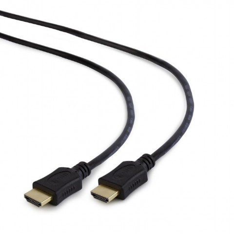 GEMBIRD kabel HDMI-HDMI 1,8m, 1.4, M M stíněný, zlacené kontakty, CCS, ethernet, černý