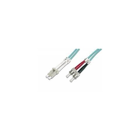 Optický patch kabel duplex LC-ST 50 125 MM 2m OM3