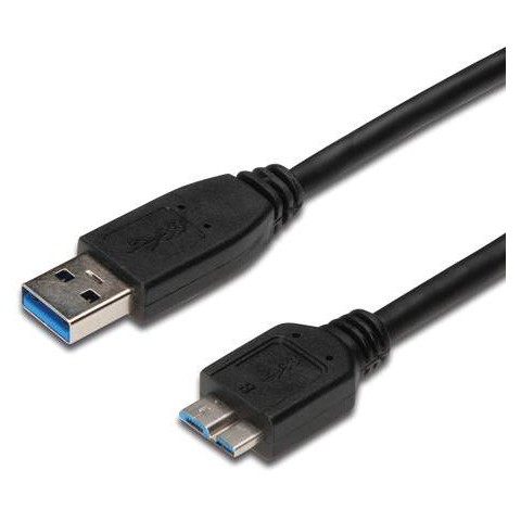 PremiumCord Kabel Micro USB 3.0 5Gbps USB A - Micro USB B, MM, 0,5m