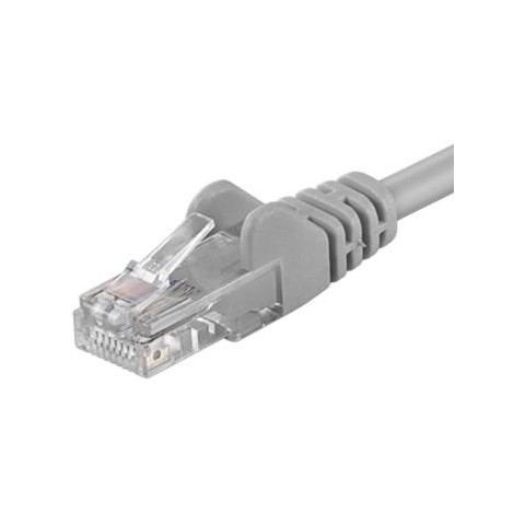 Premiumcord Patch kabel CAT6a S-FTP, RJ45-RJ45, AWG 26 7 10m šedá