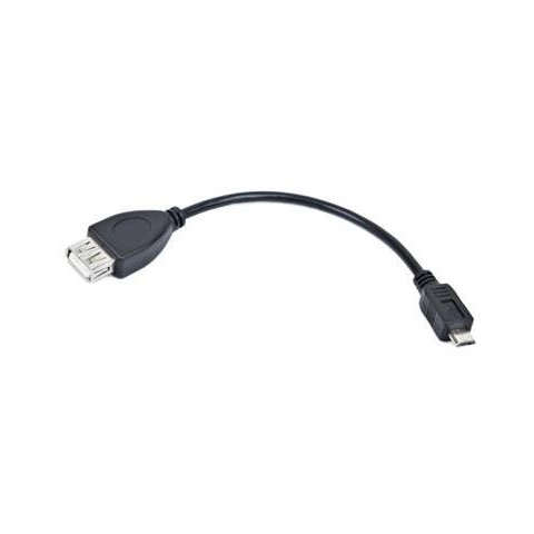 Kabel USB AF micro BM,OTG,15cm pro tab. a tel.