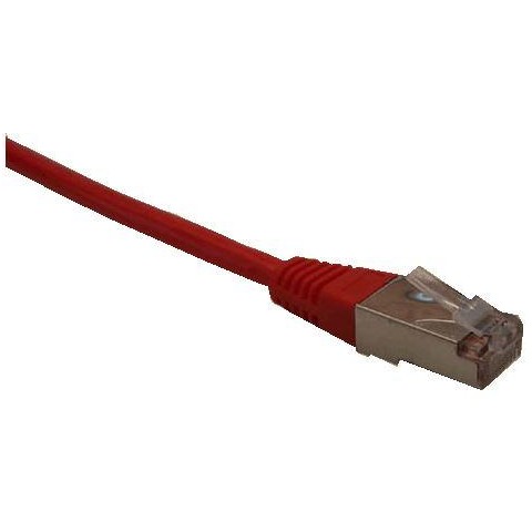 Patch cord FTP cat5e 0,25M červený