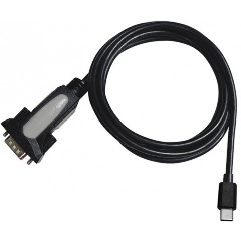 PremiumCord Převodník USB3.1 na RS232  1,8m (USB-C konektor)