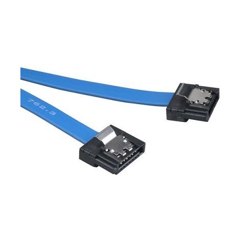 AKASA - Proslim 6Gb s SATA3 kabel - 15 cm - modrý
