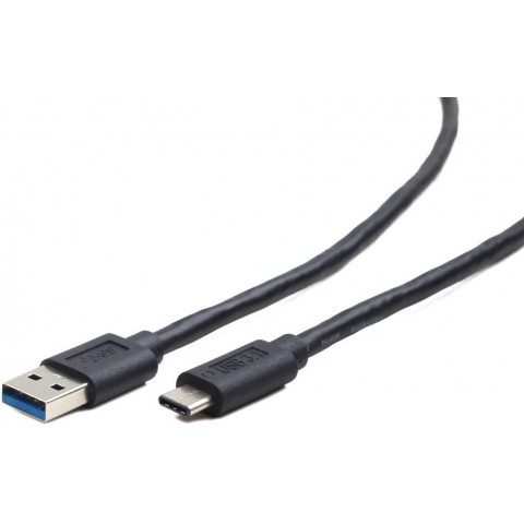 Kabel CABLEXPERT USB 3.0 AM na Type-C kabel (AM CM), 1,8m, černý
