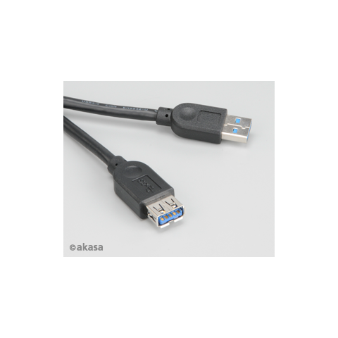 AKASA - prodlužovací kabel USB 3.0 typ A - 1,5 m