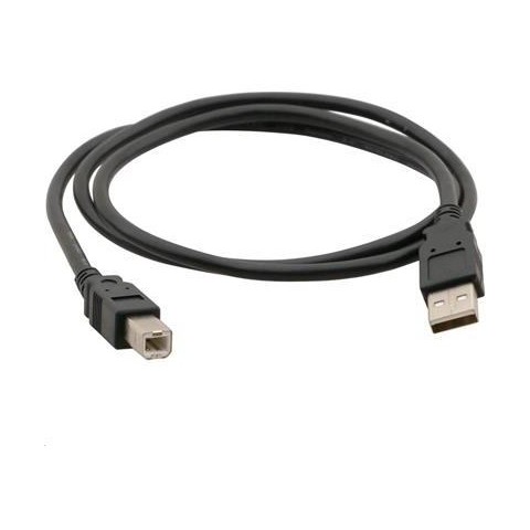 C-TECH USB A-B 1,8m 2.0, černý