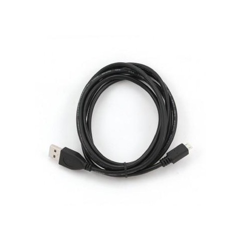 Kabel USB A-B micro, 1m, 2.0, černý, high quality