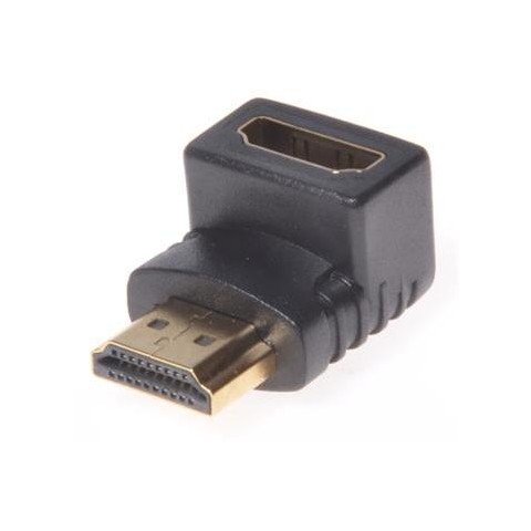 PremiumCord Adapter HDMI M F zahnutý do pravého úhlu