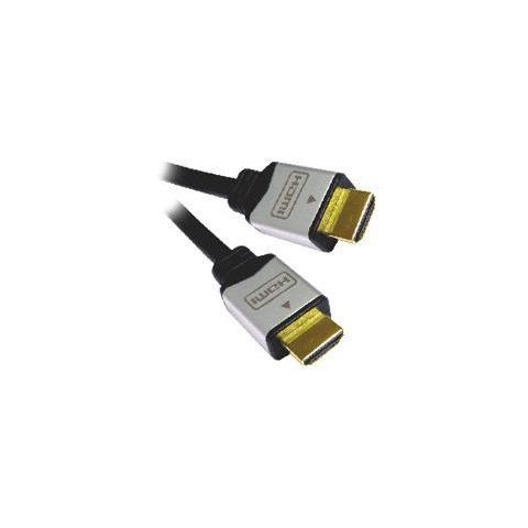 PremiumCord kabel HDMI M M, zlac.a kovové HQ, 10m