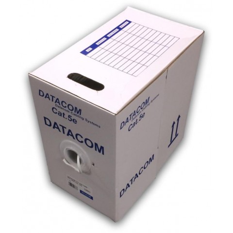 DATACOM FTP drát CAT5E  PVC,Eca 305m bílý