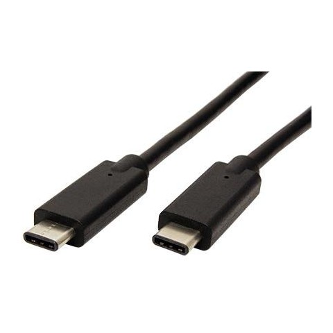 PremiumCord USB-C kabel ( USB 3.1 generation 2, 3A, 10Gbit s ) černý, 1m