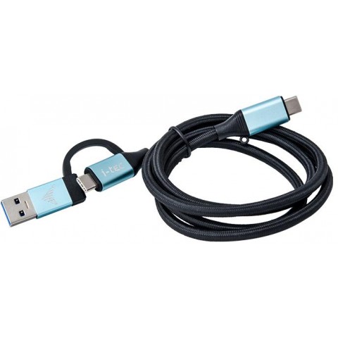 i-tec kabel USB-C na USB-C s integrovanou redukcí na USB-A 3.0