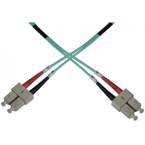 Optický patch kabel duplex SC-SC 50 125 MM 5m OM3