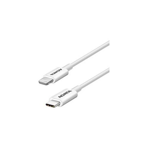 ADATA kabel USB-C na Lightning bílý