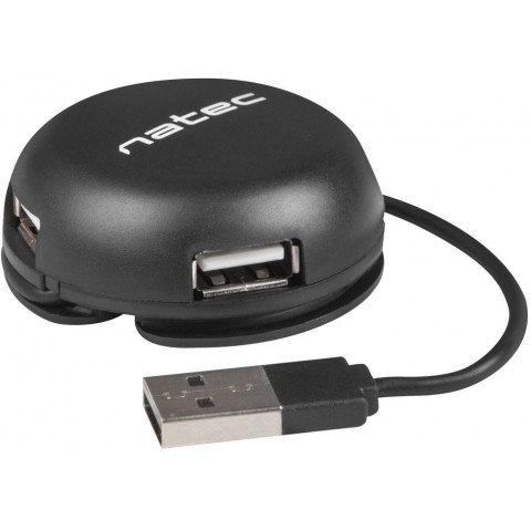 Natec BUMBLEBEE rozbočovač 3x USB 2.0 HUB černý