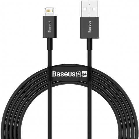 Baseus CALYS-A01 Superior Fast Charging Datový Kabel USB to Lightning 2.4A 1m Black