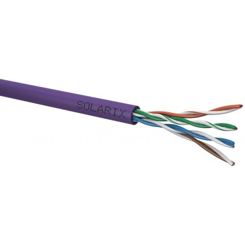 Instalační kabel Solarix CAT5E UTP LSOH 100m box