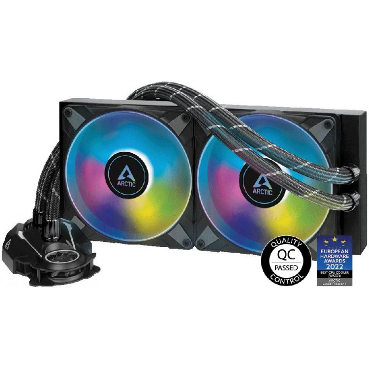 ARCTIC Liquid Freezer II - 280 A-RGB : All-in-One CPU Water Cooler with 280mm radiator and 2x P14 PW