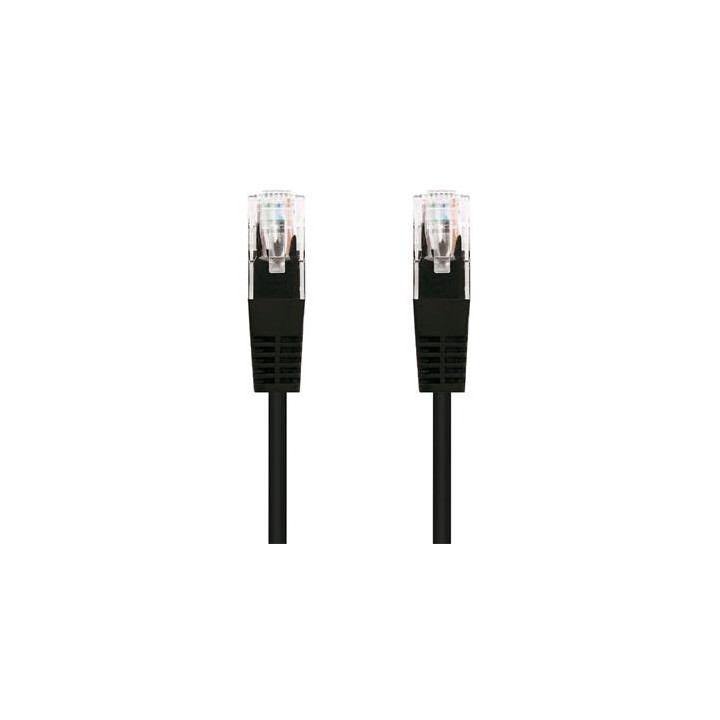 Kabel C-TECH patchcord Cat5e, UTP, černý, 3m