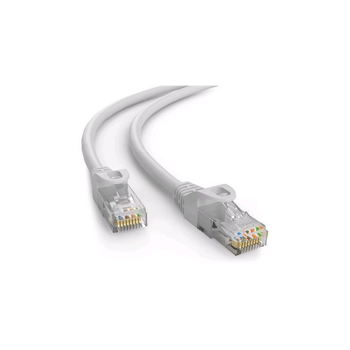 Kabel C-TECH patchcord Cat6e, UTP, šedý, 20m