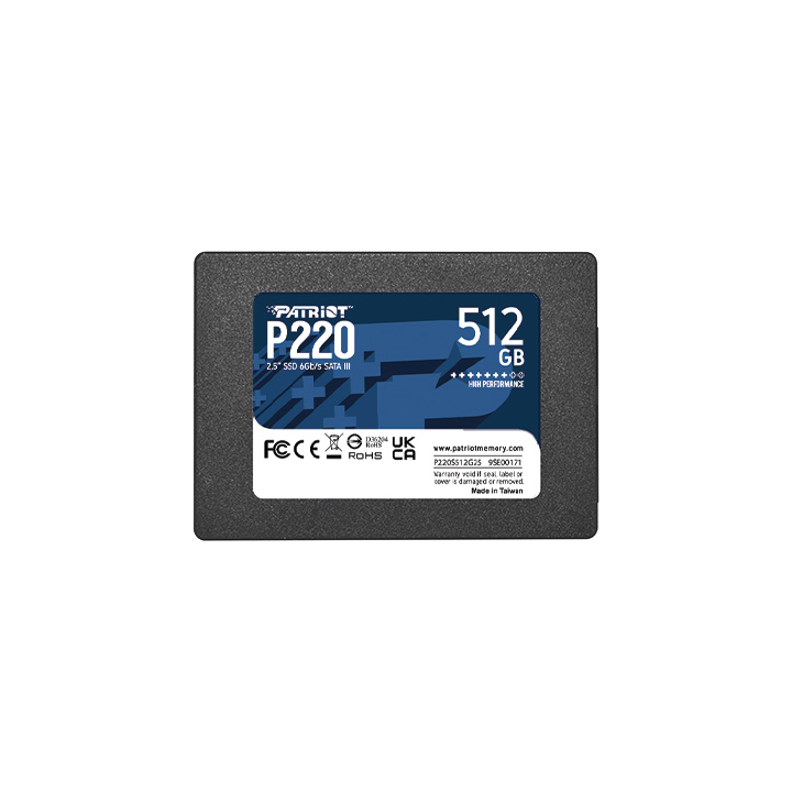 PATRIOT P220 512GB SSD 2.5" SATA 3R
