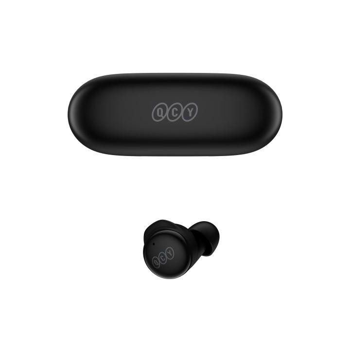 QCY - T17 bezdrátová sluchátka s dobíjecím boxem,Bluetooth 5.1,černá