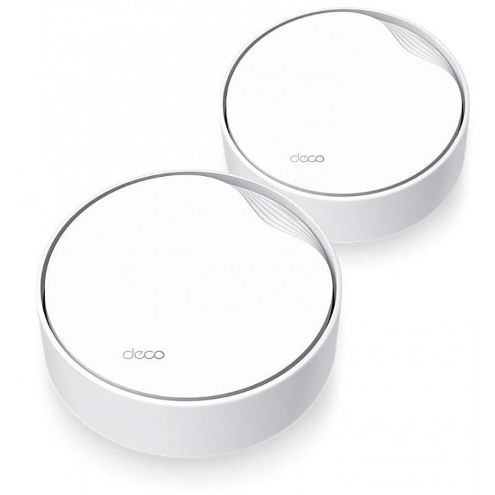 TPLink AX3000 Smart Home WiFi6 System with POE Deco X50-PoE(2-pack)