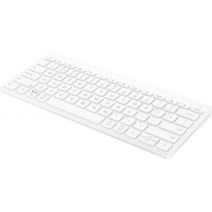 HP 350 WHT Compact Multi-Device Keyboard Bluetooth