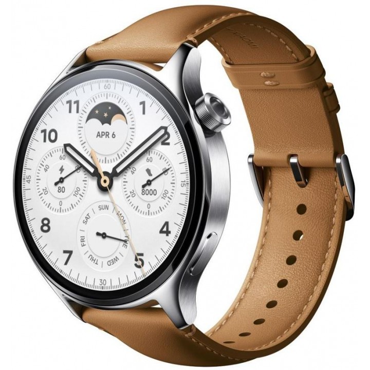 Xiaomi Watch S1 Pro GL Silver Elegant Band Brown