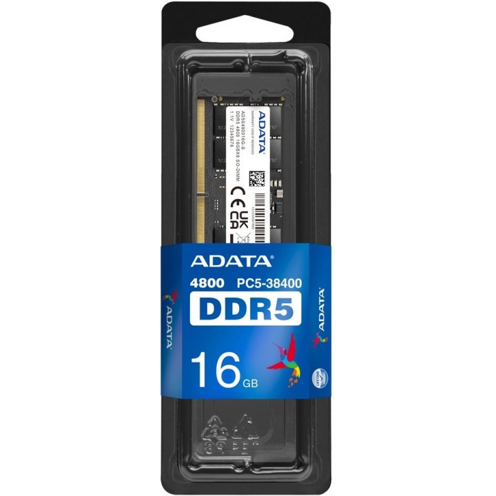 Adata SO-DIMM DDR5 16GB 4800MHz CL40 1x16GB