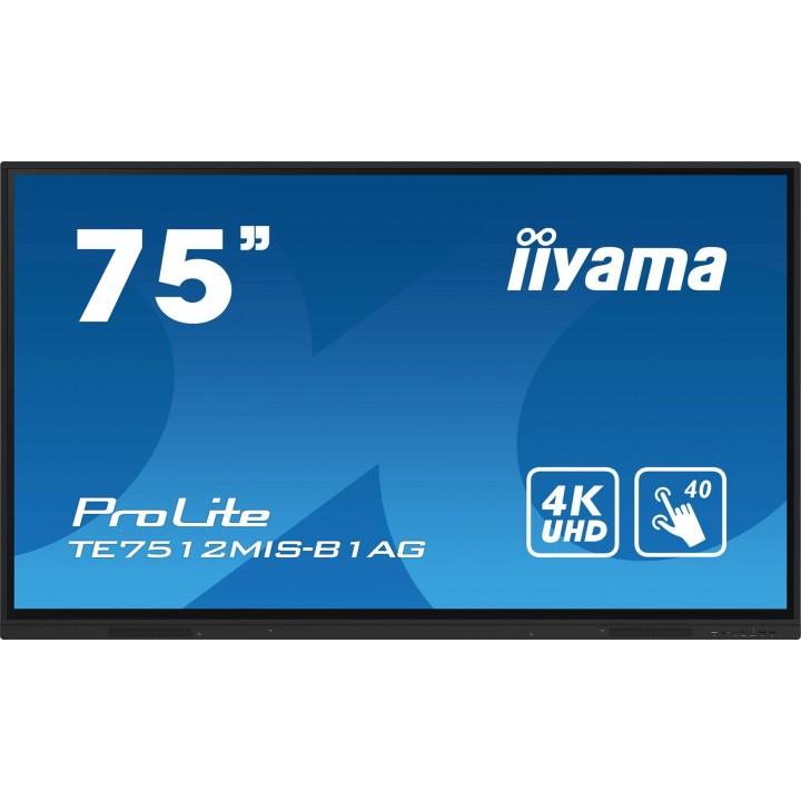 75" iiyama TE7512MIS-B1AG: IPS,4K UHD,Android,24 7