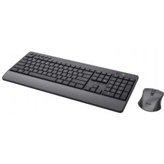 TRUST Trezo comfort bezdrátový set klávesnice a myši DE