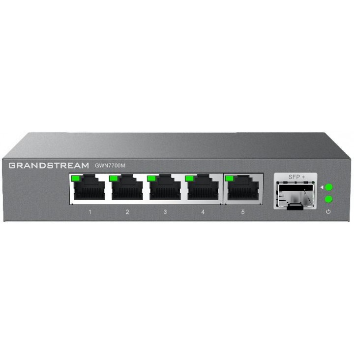 Grandstream GWN7700M Unmanaged Network Switch 5 2,5Gb portů   1 SFP+