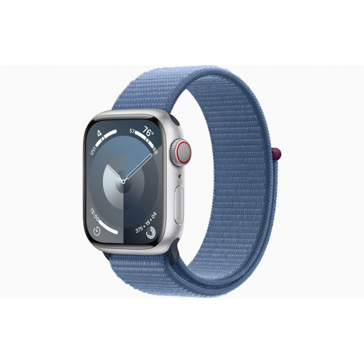 Watch S9 Cell, 41mm Silver Winter Blue Sp.Loop