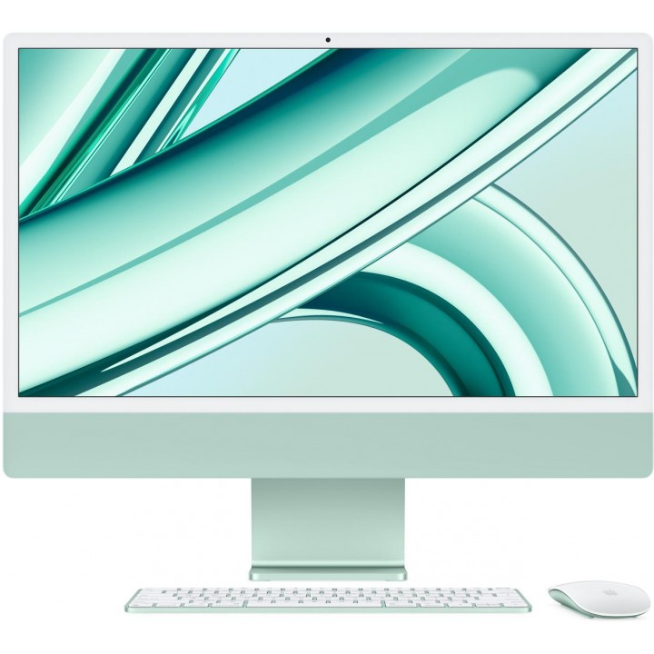 Apple iMac 24 23,5" 4480 x 2520 M3 8GB 512GB SSD M3 Sonoma Green 1R