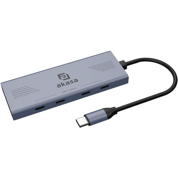 AKASA - 10Gbps USB Type-C 4 Port Hub
