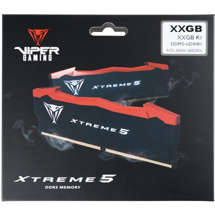 Patriot Viper Xtreme 5 DDR5 48GB 8200MHz CL38 2x24GB Black