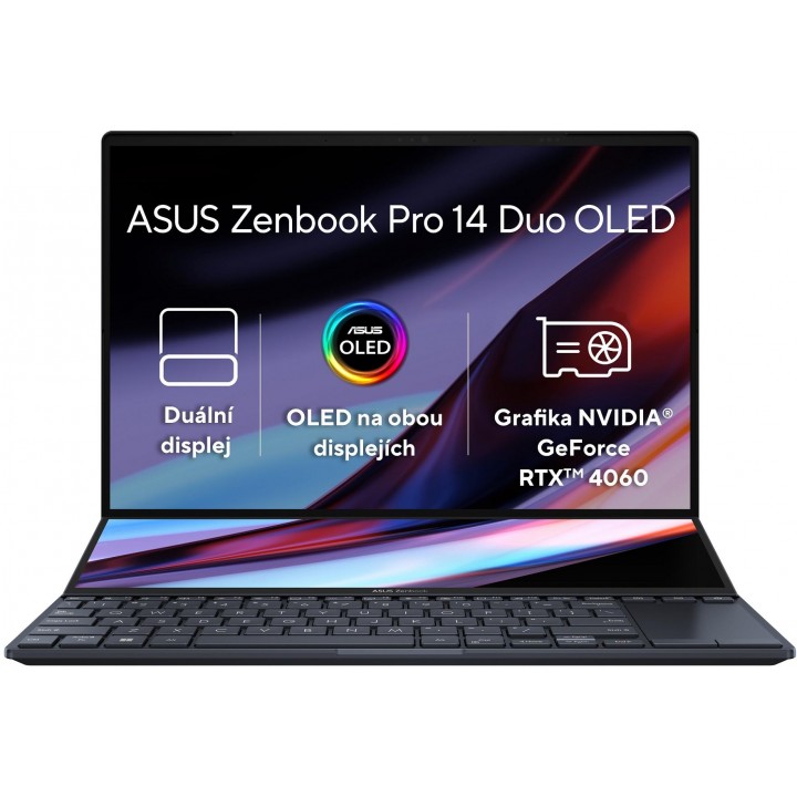 ASUS Zenbook Pro Duo 14 OLED UX8402VV i9-13900H 14,5" 2880x1800 T 32GB 2TB SSD RTX 4060 W11P Black 2