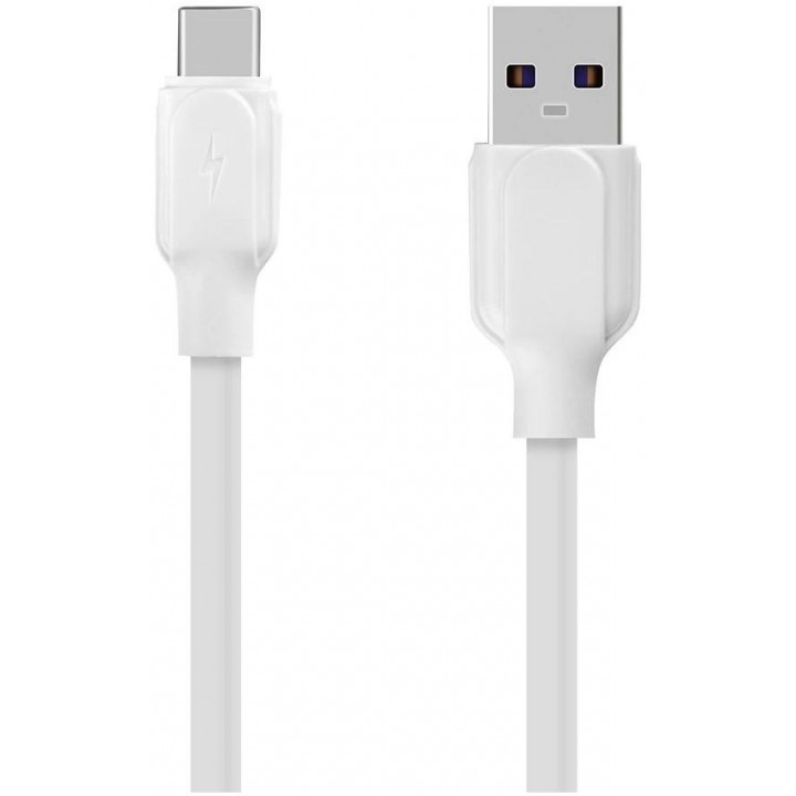 OBAL:ME Simple USB-A USB-C Kabel 1m White