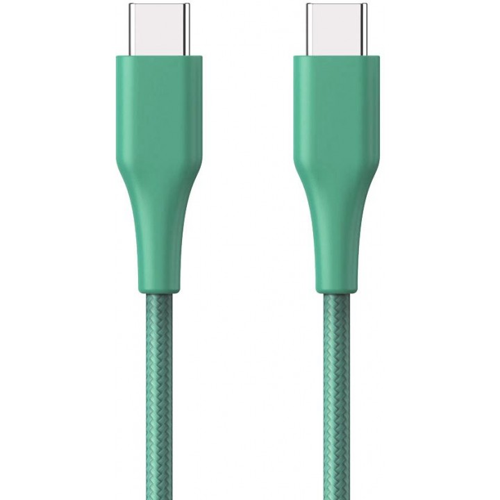 ER POWER kabel USB-C C GRS 60W 120cm zelený