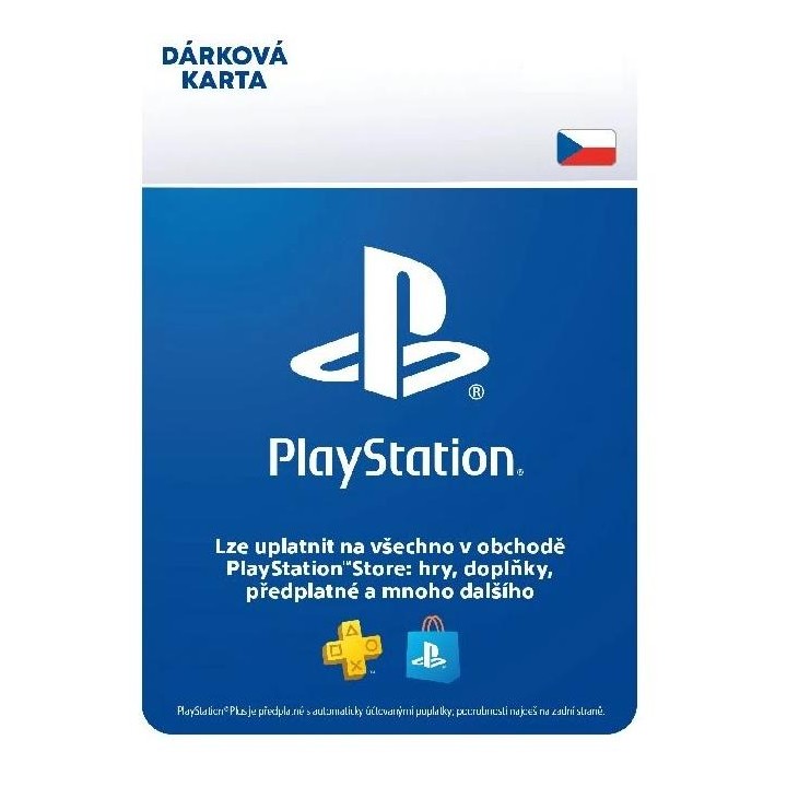 ESD CZ - PlayStation Store el. peněženka - 800 Kč
