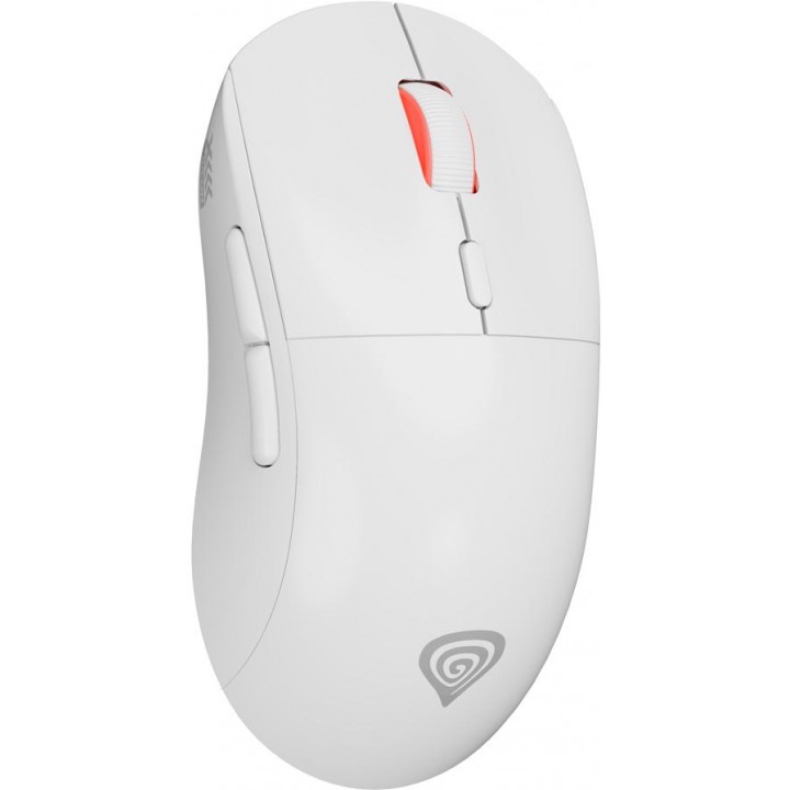 Genesis herní bezdrátová myš ZIRCON XIII, bílá